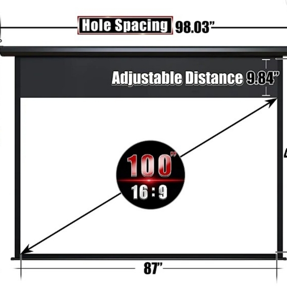 Projector Screen - Picture 2 of 6